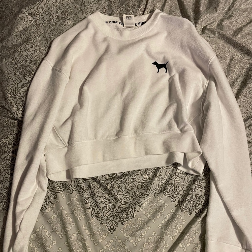 PINK Victoria’s Secret  cropped crew neck